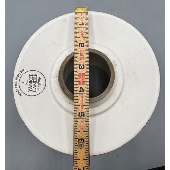 Yankee Candle Ceramic Shade Candle Topper With Festive Winter Fence Bird Design‎ - Picture 6 of 8